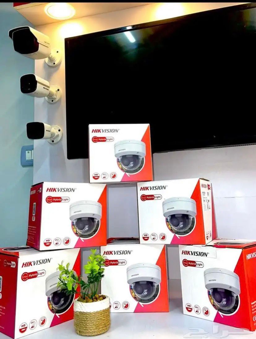 باقة Hikvision ColorVu نظام مراقبة كامل مع DVR وهارد ديسك