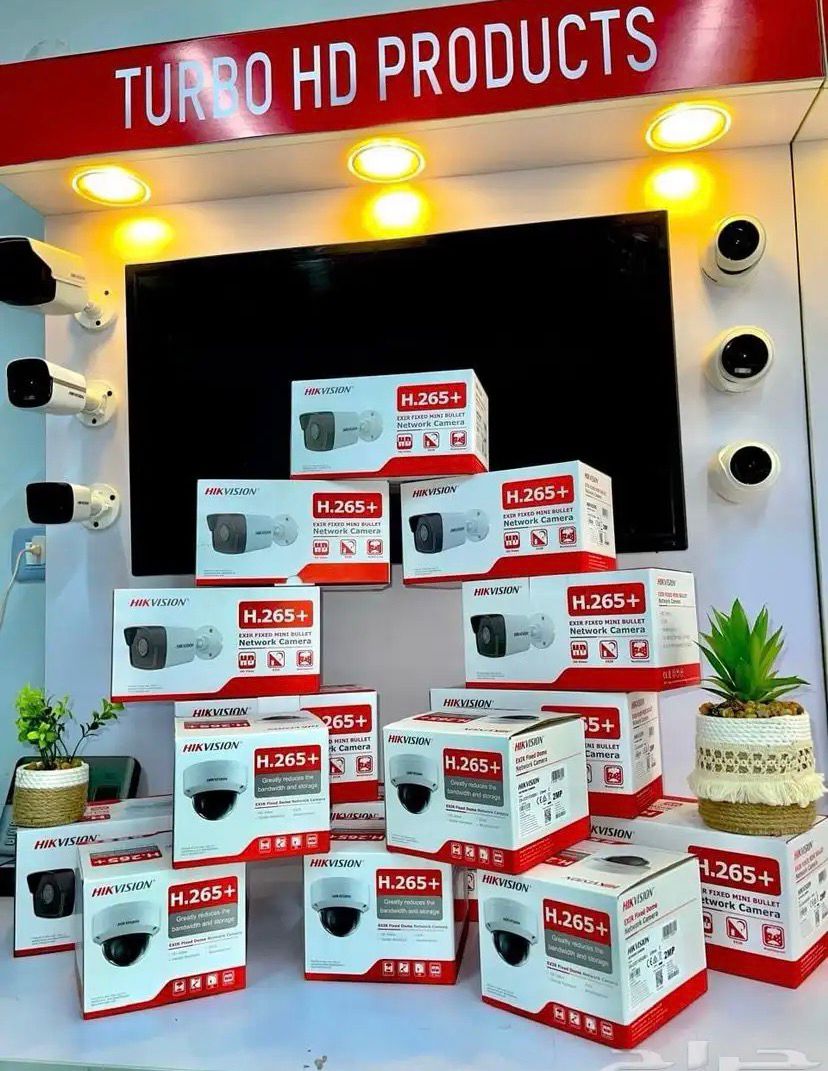 كاميرات Hikvision H.265+ Network Cameras Bullet و Dome